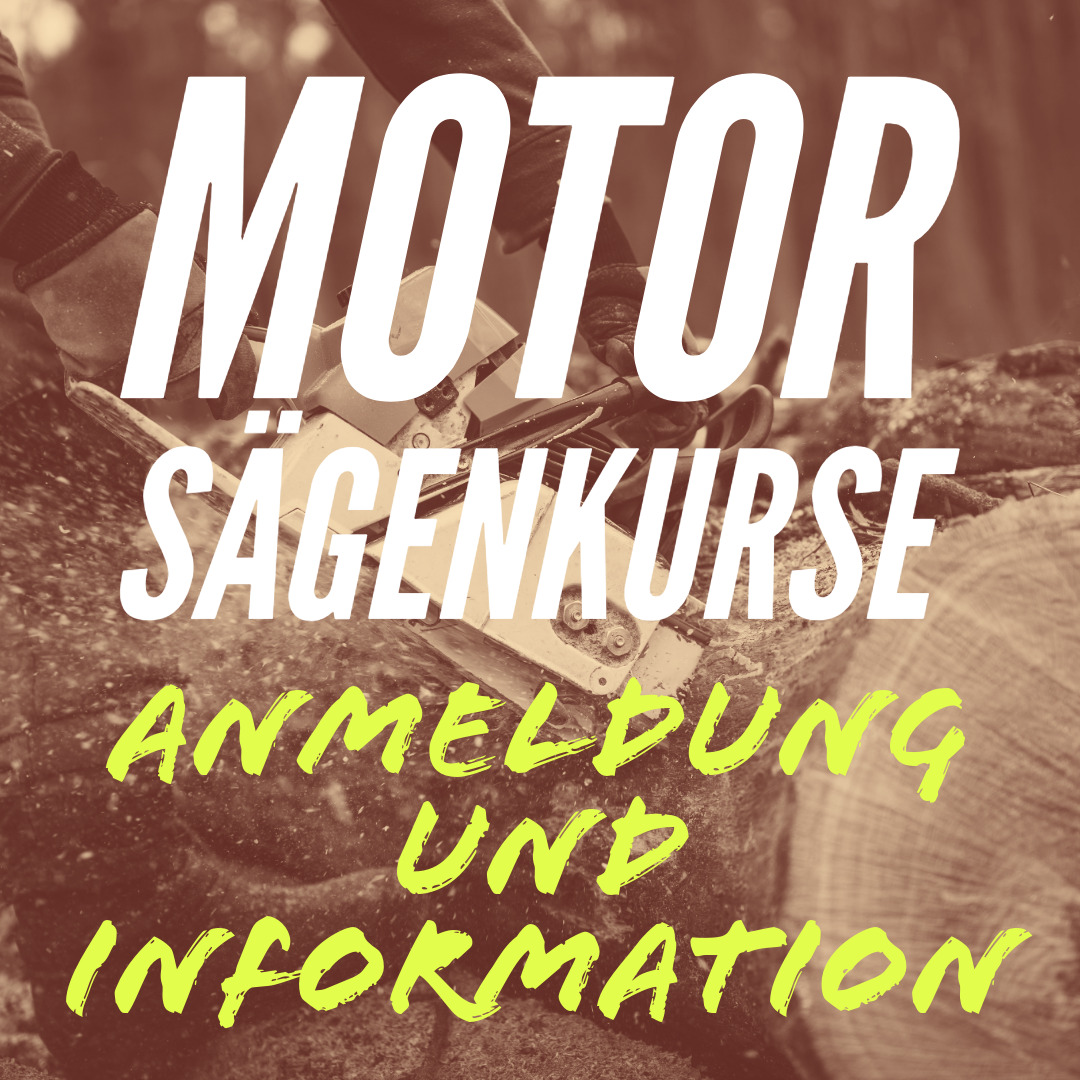 Anmeldung Motorsaegenkurs