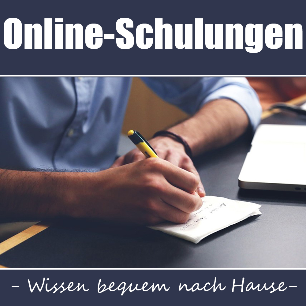 Banner Onlineschulungen Modul