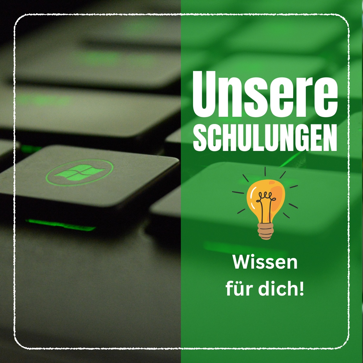 Banner Onlineschulungen Modul